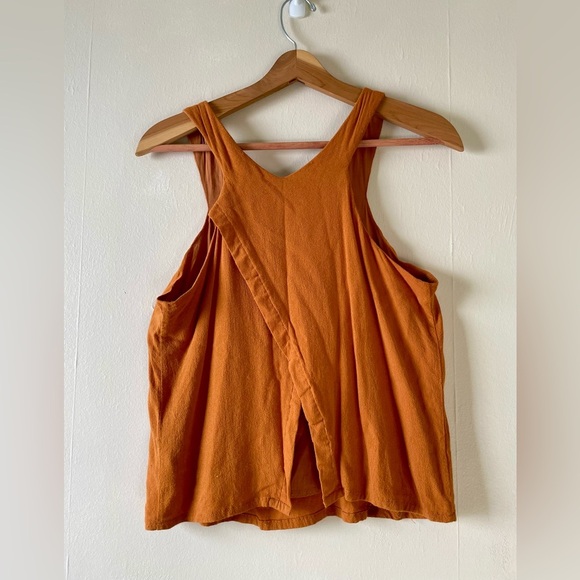 L.A.Hearts Tank Top-Tan-Size M - Picture 4 of 4